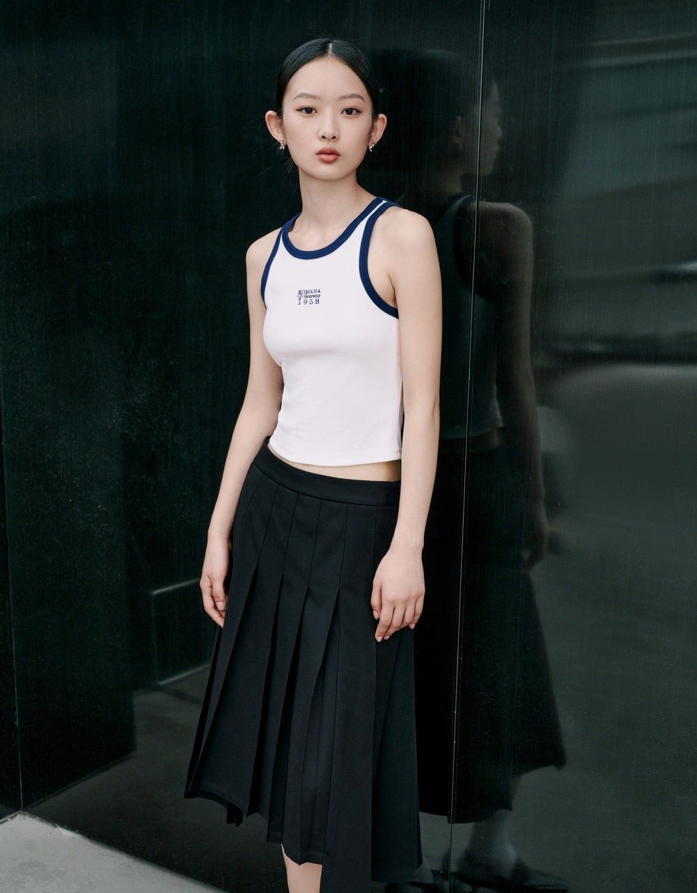 Crew Neck Tank Top