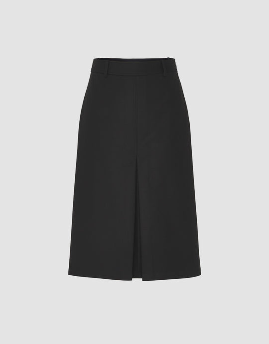 Midi A-Line Skirt