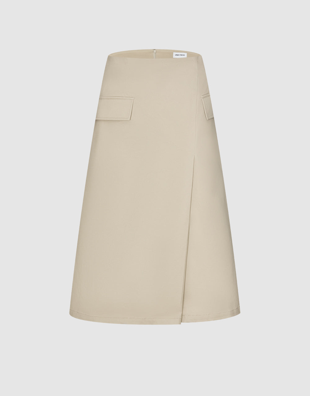 Midi A-Line Skirt