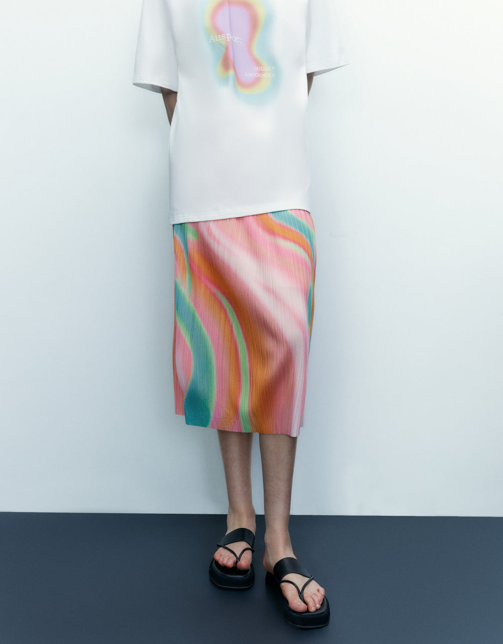 Midi Straight Skirt