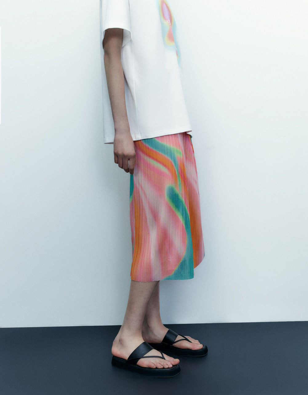 Midi Straight Skirt
