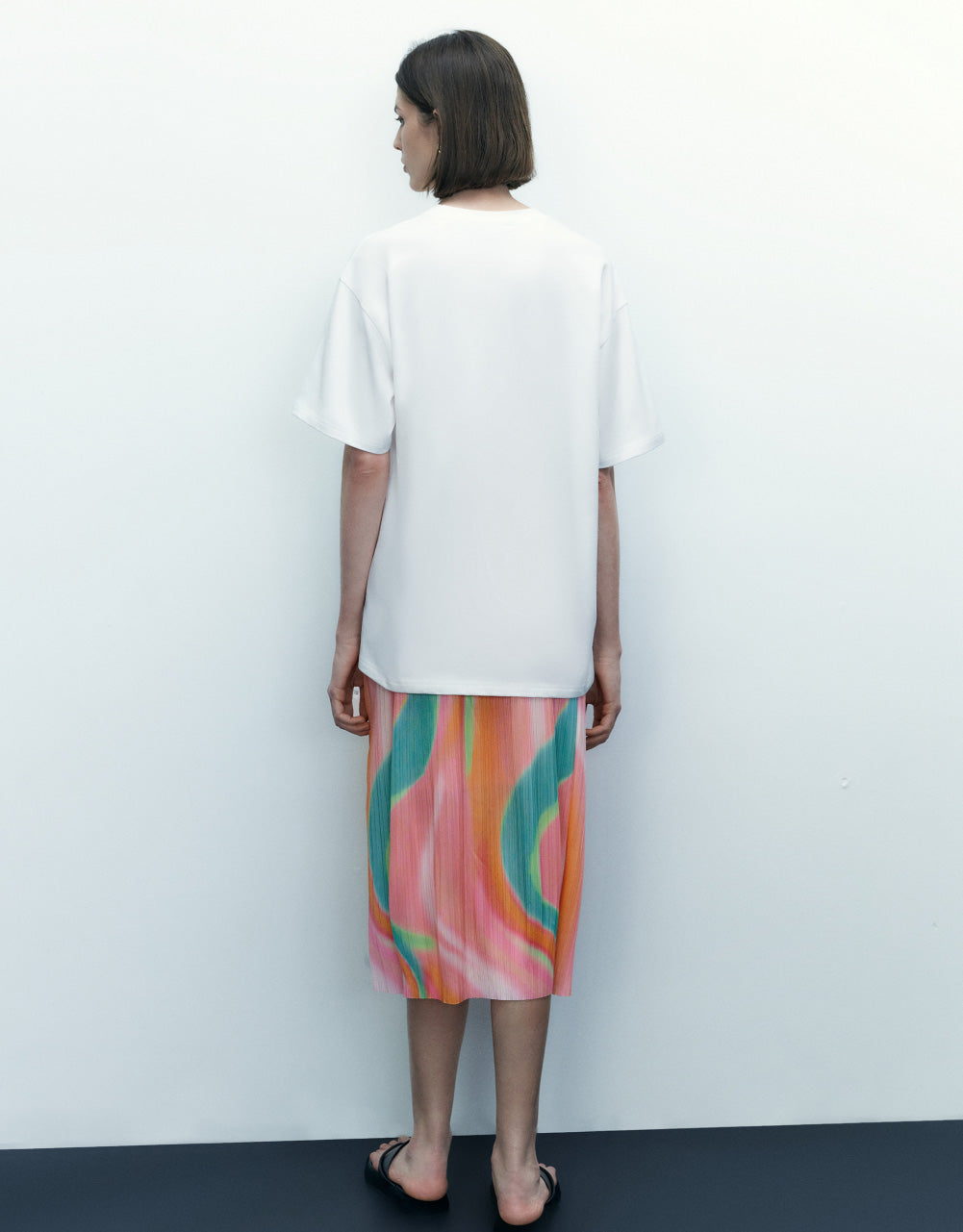 Midi Straight Skirt