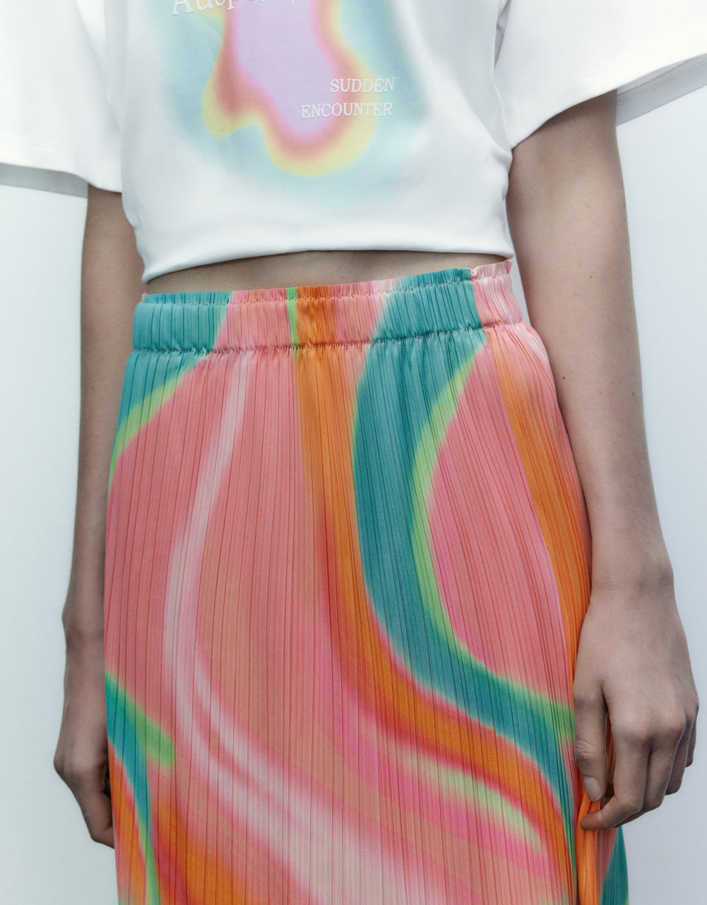 Midi Straight Skirt