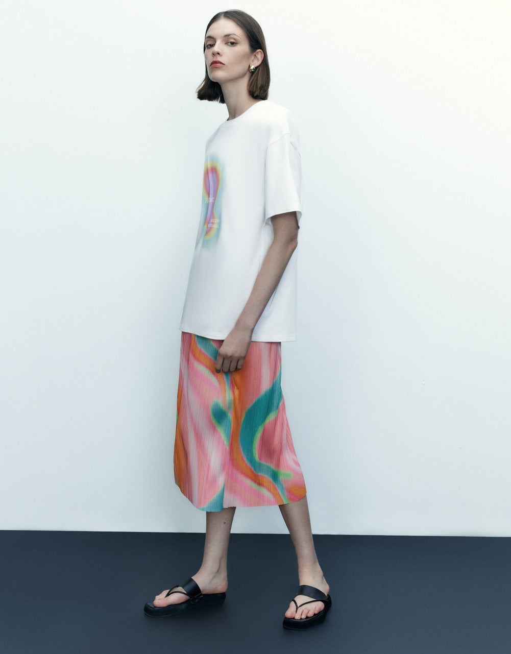 Midi Straight Skirt