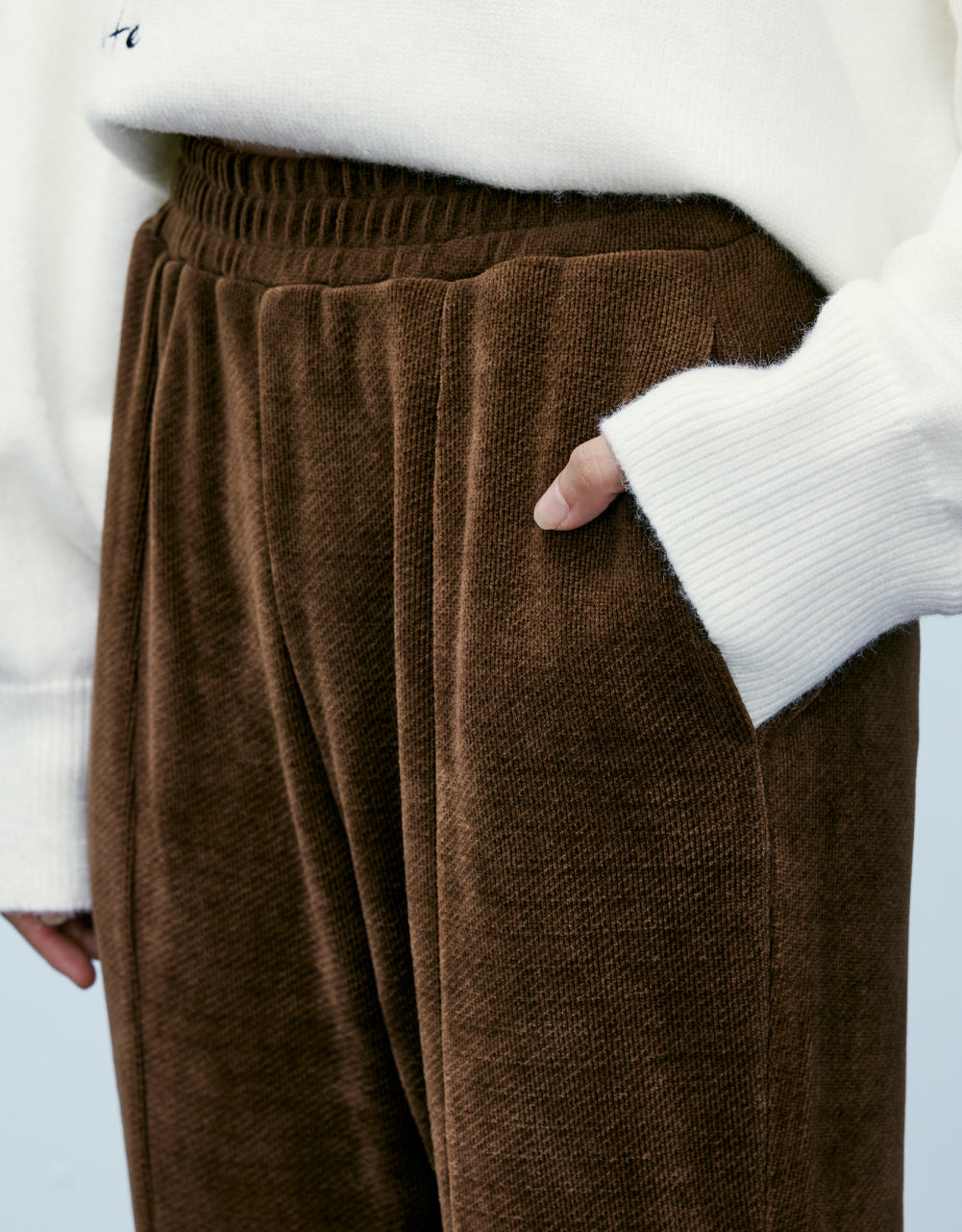 Knitted Flare Pants