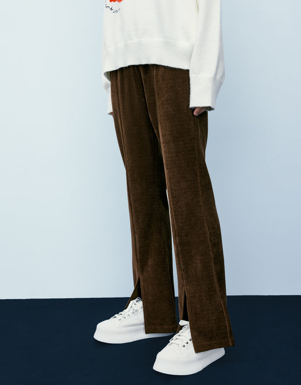 Knitted Flare Pants
