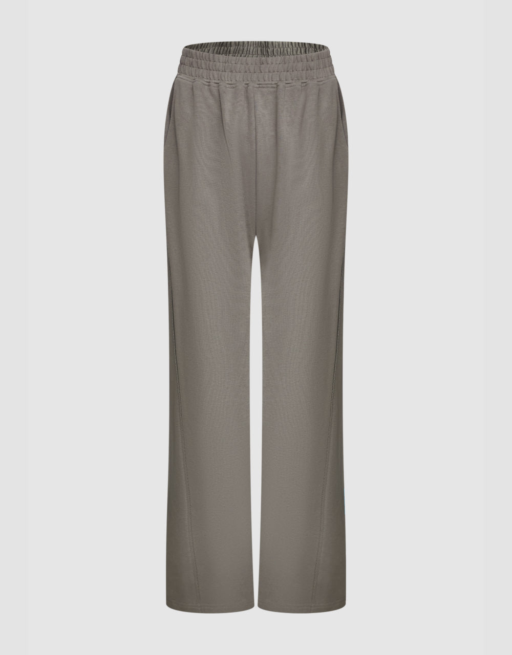 Knitted Extra Long Straight Pants