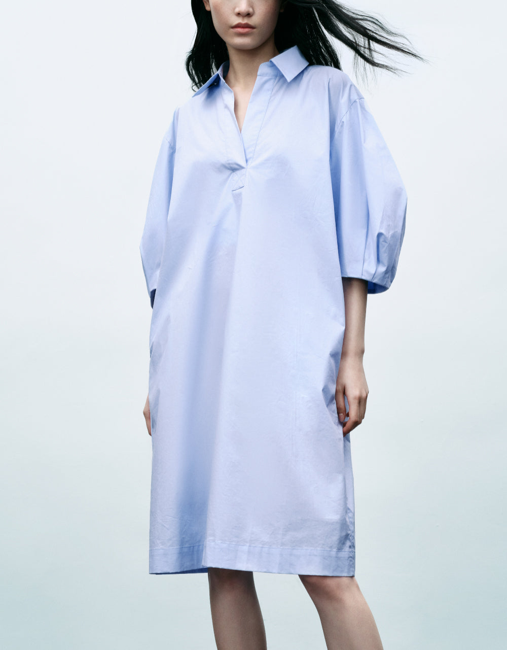 Standard Sleeve Polo A-Line Dress