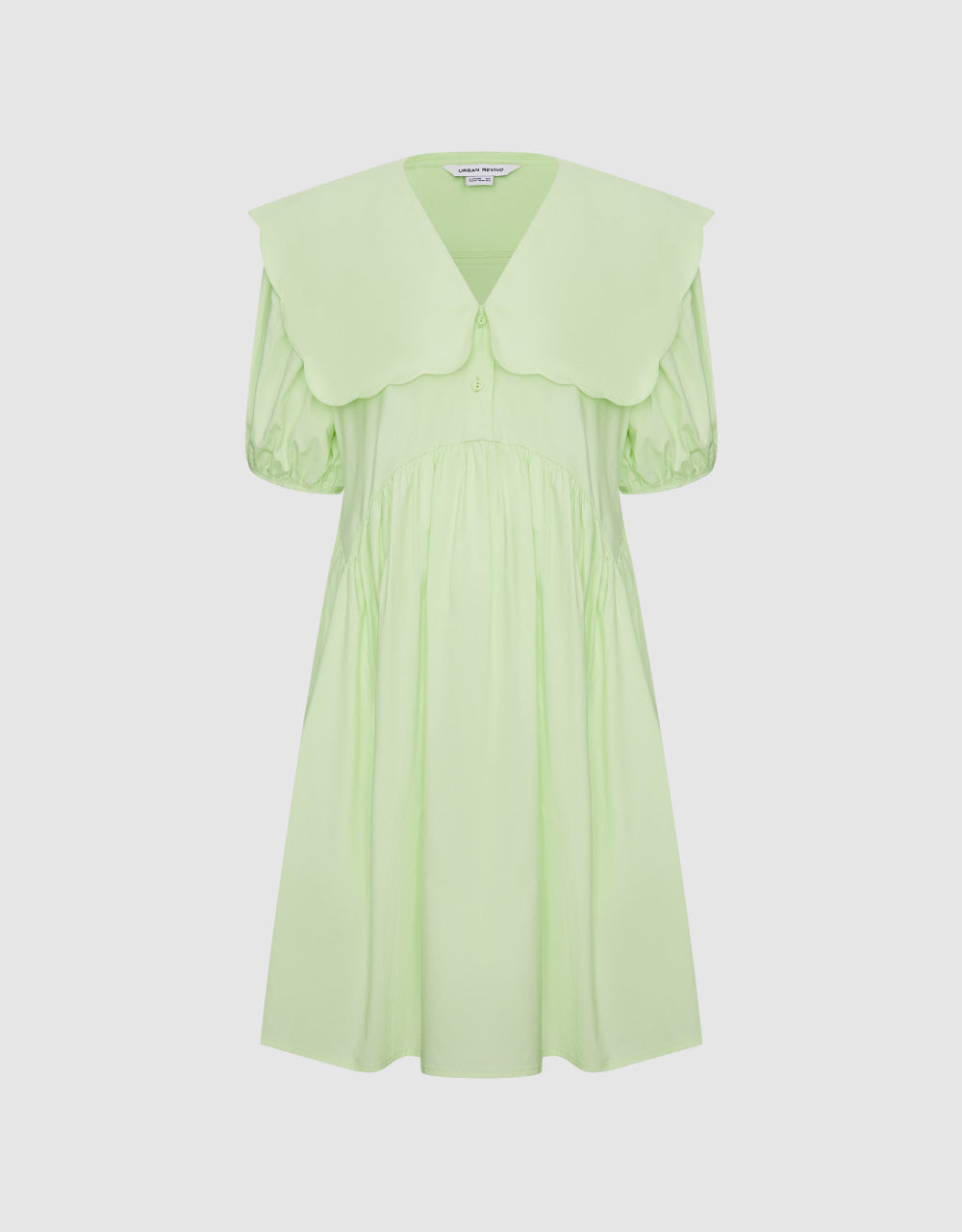 Lapel Midi Dress