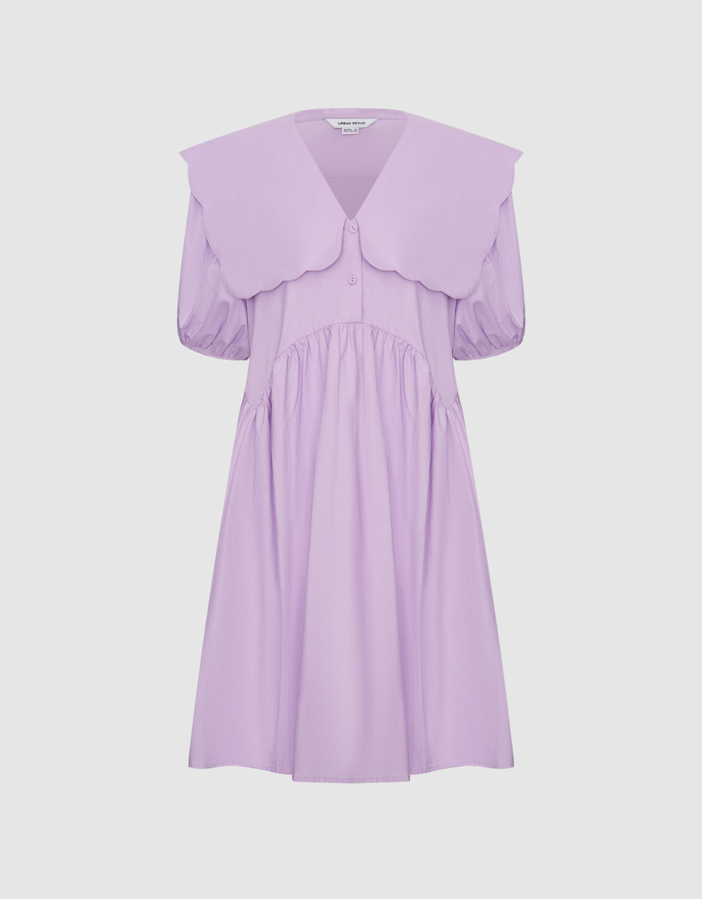 Lapel Midi Dress
