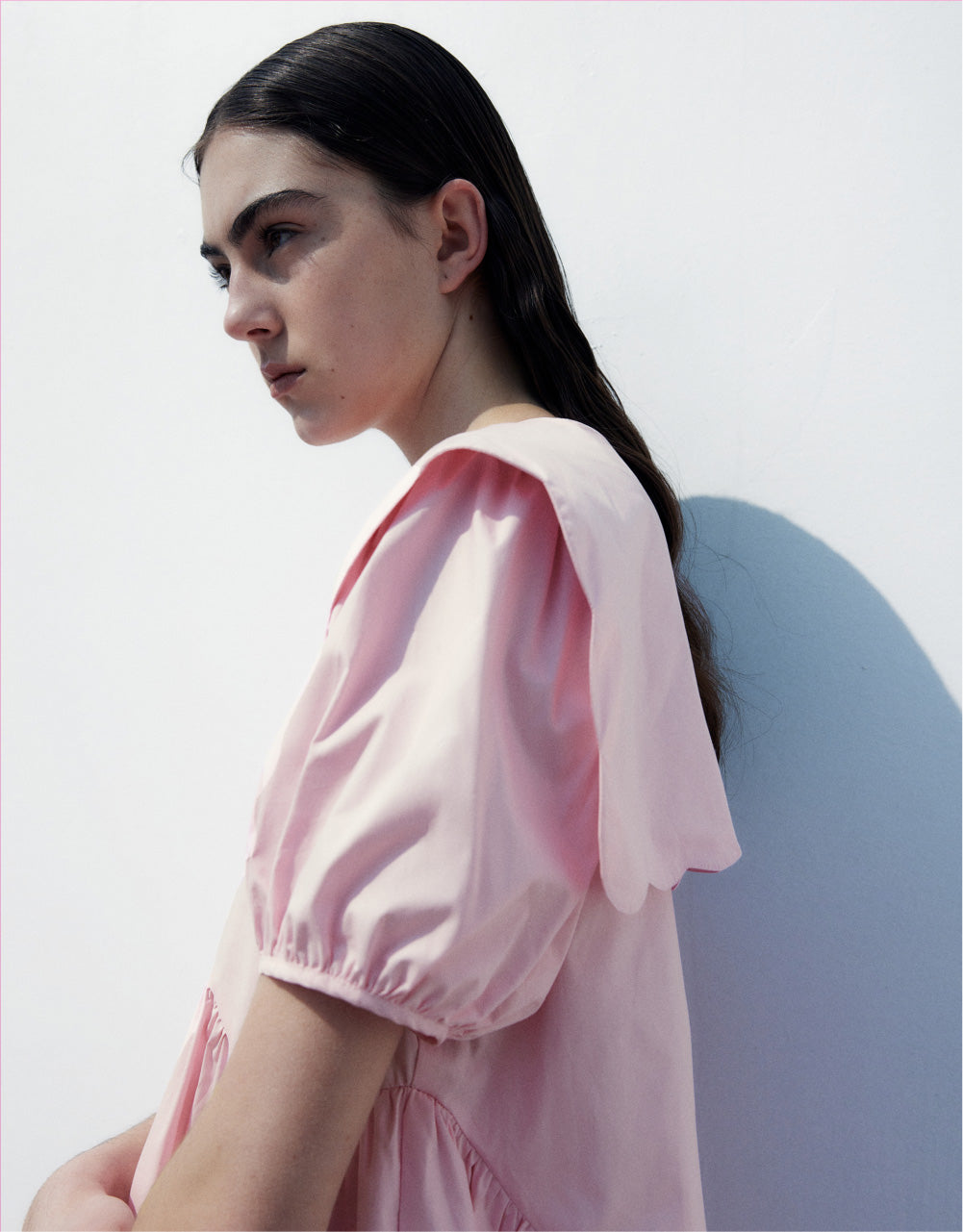 Lapel Midi Dress