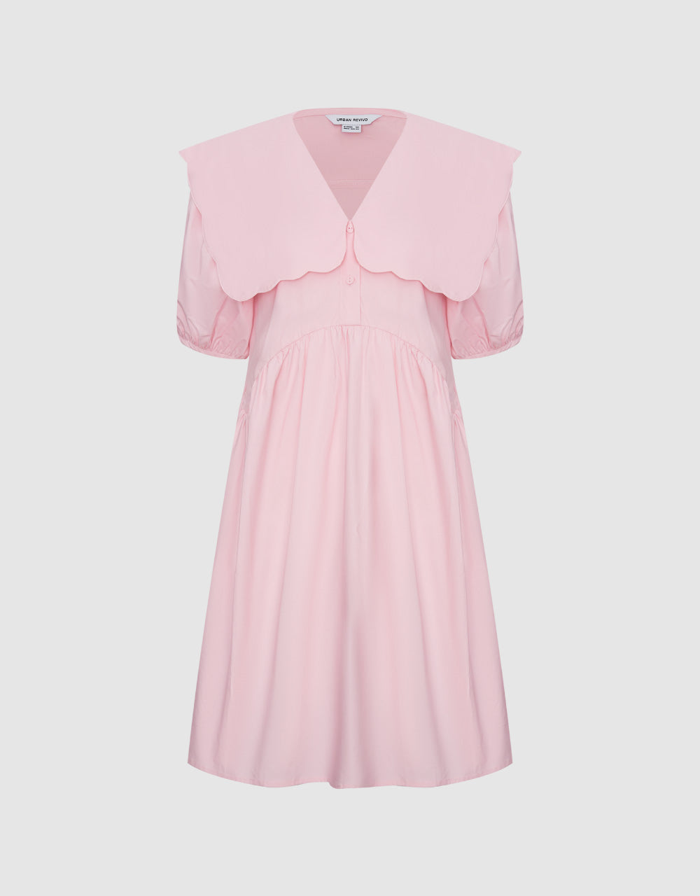 Lapel Midi Dress