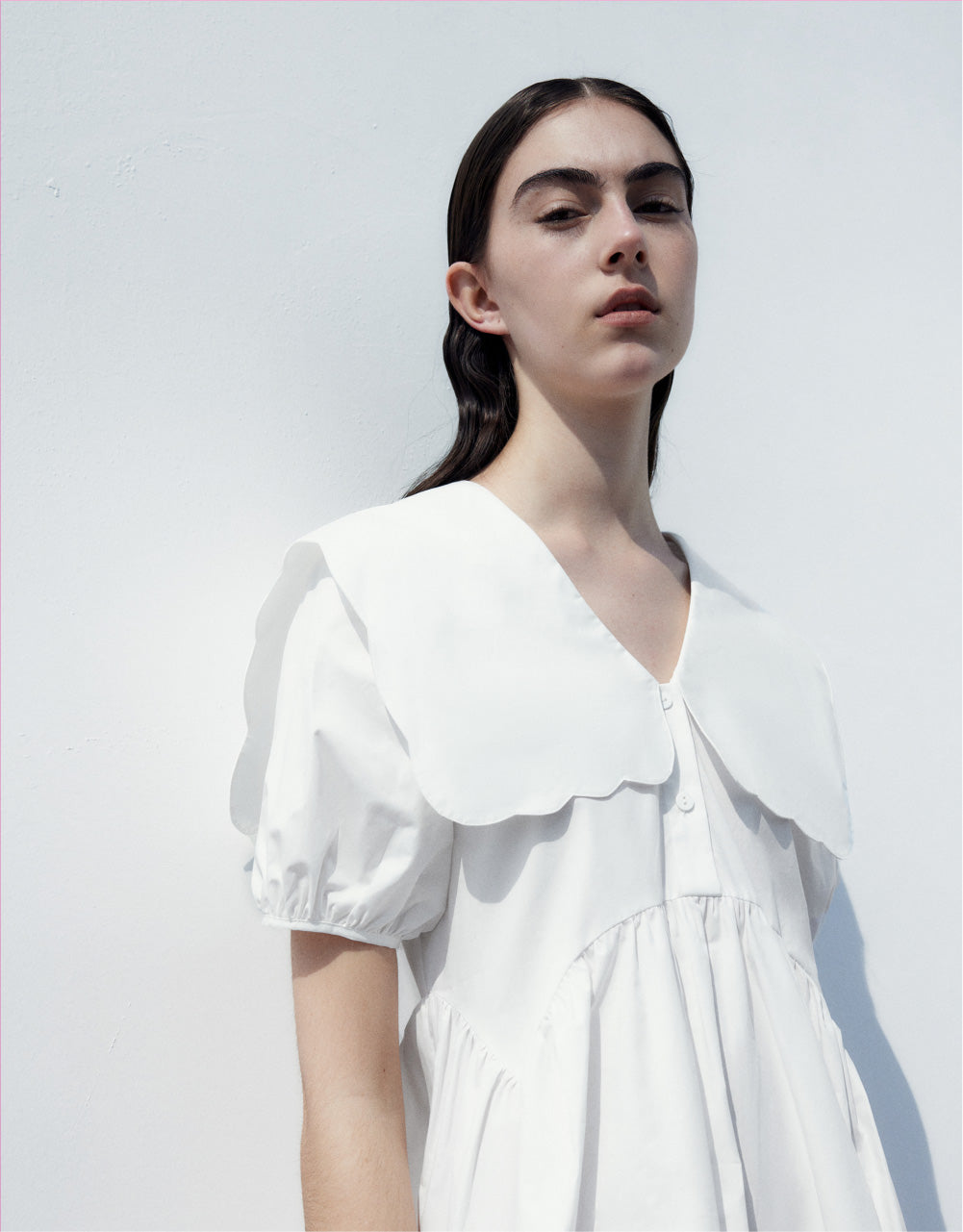 Lapel Midi Dress