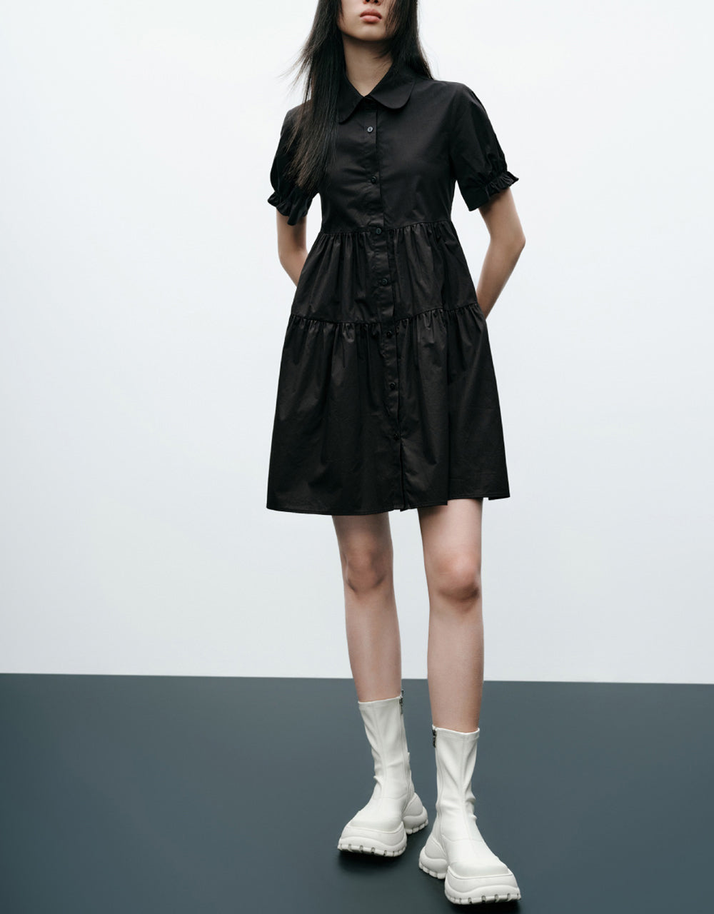 Button Up Shirt  Dress