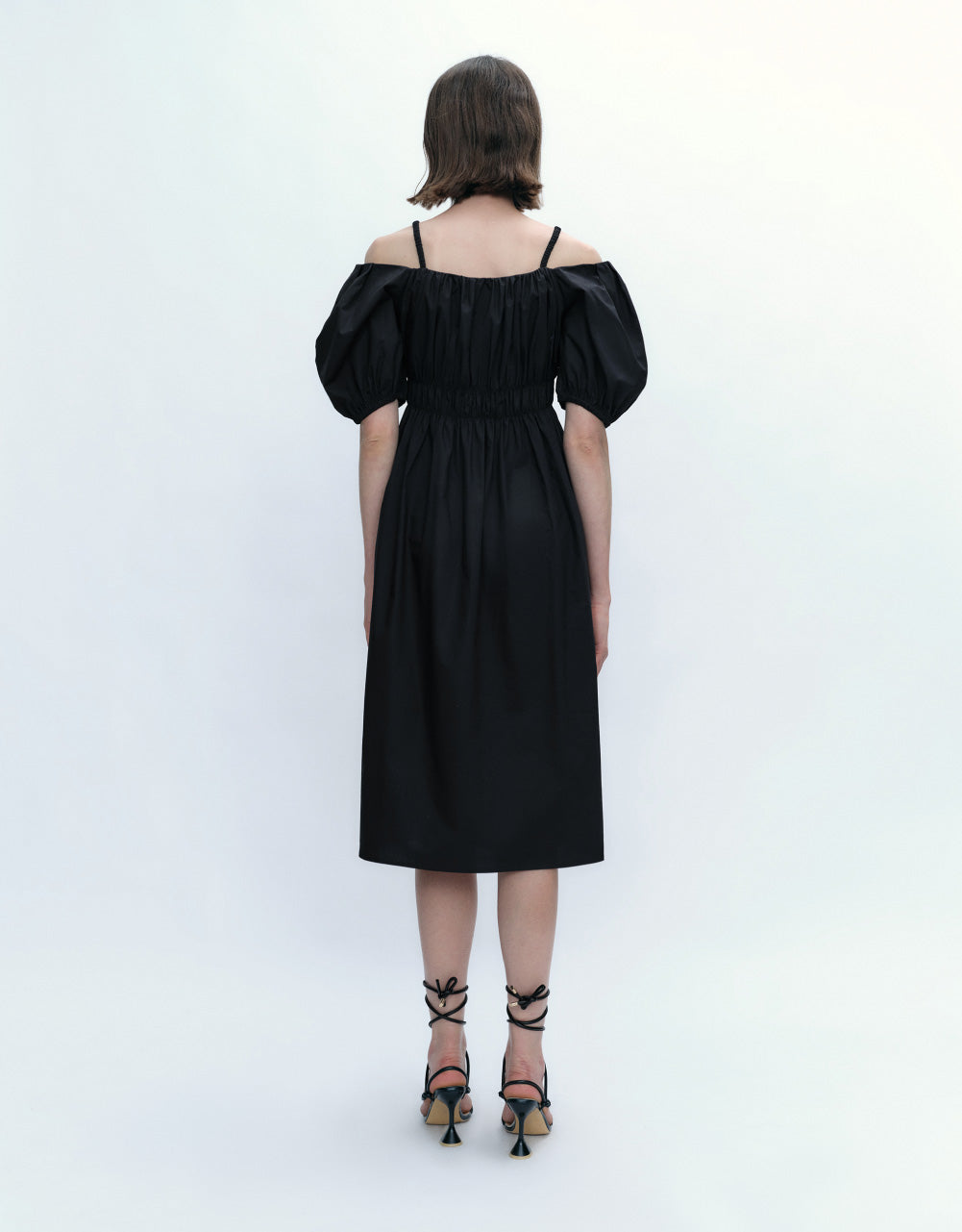 Off-Shoulder A-Line Dress