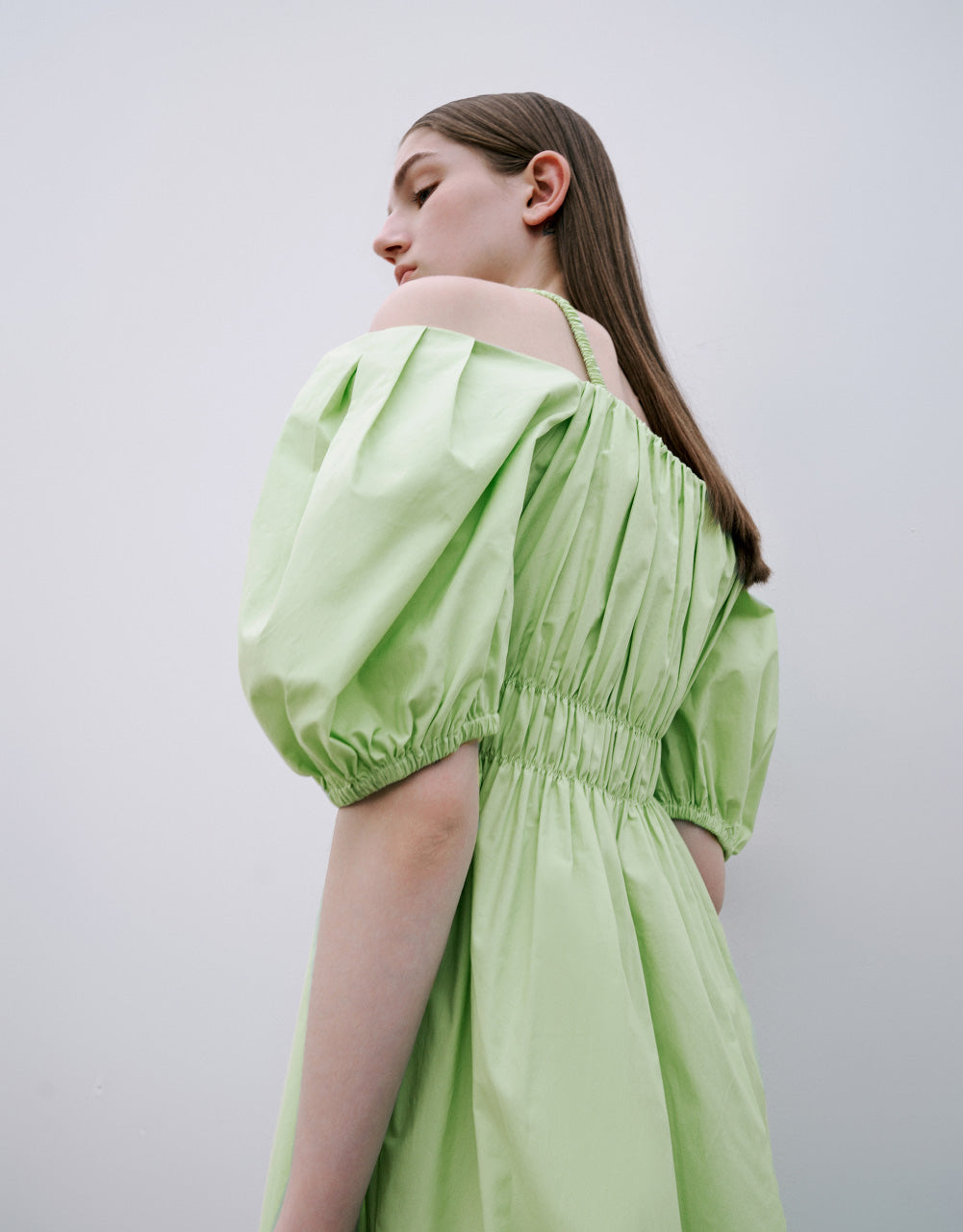 Off-Shoulder A-Line Dress