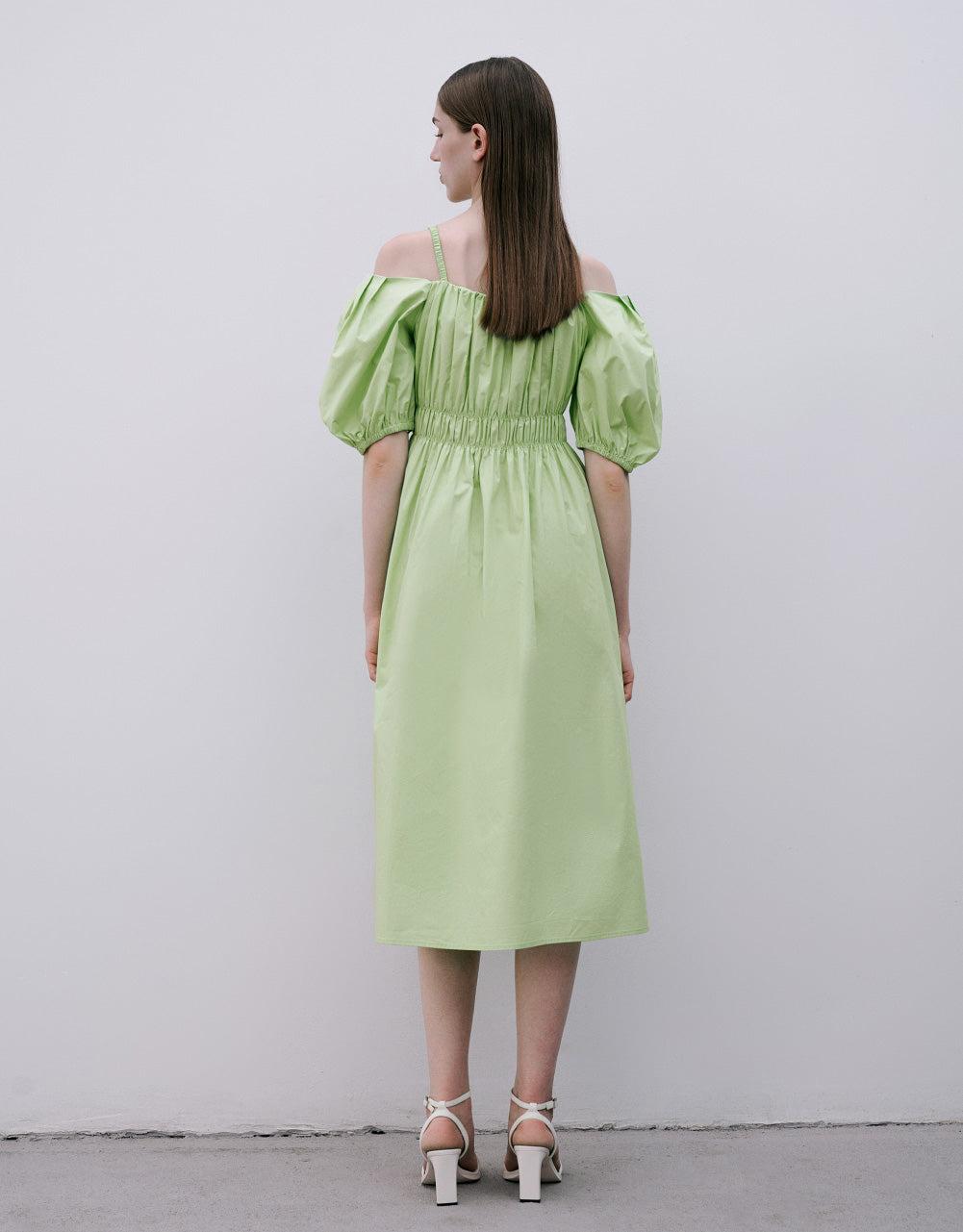 Off-Shoulder A-Line Dress