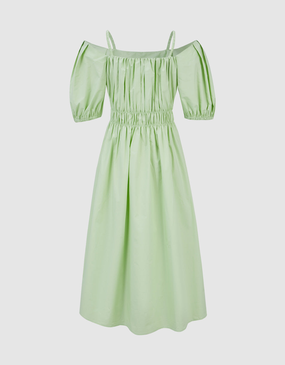 Off-Shoulder A-Line Dress