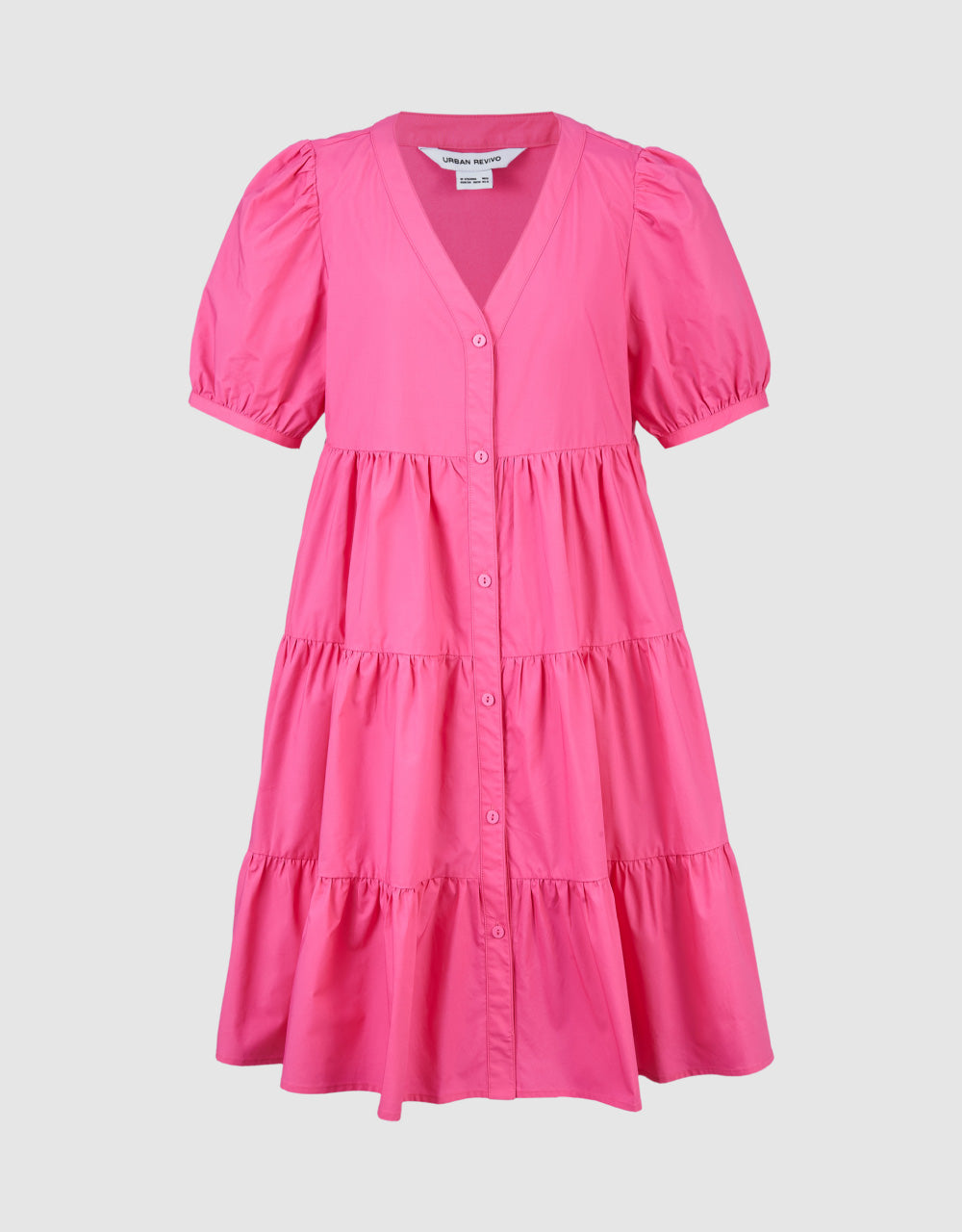 V-Neck A-Line Dress