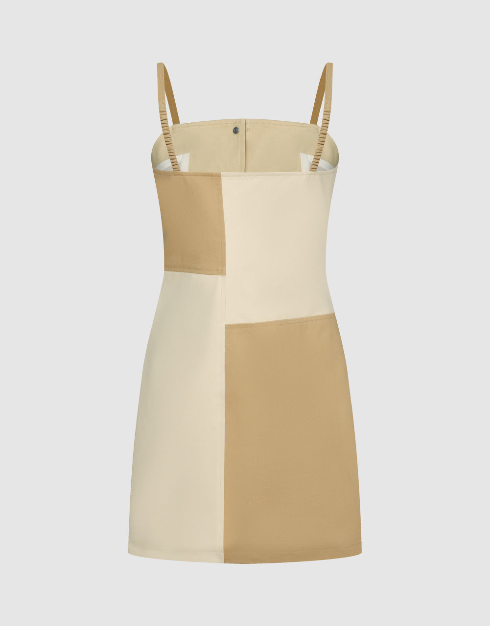 Color Blocks Sleeveless Dress