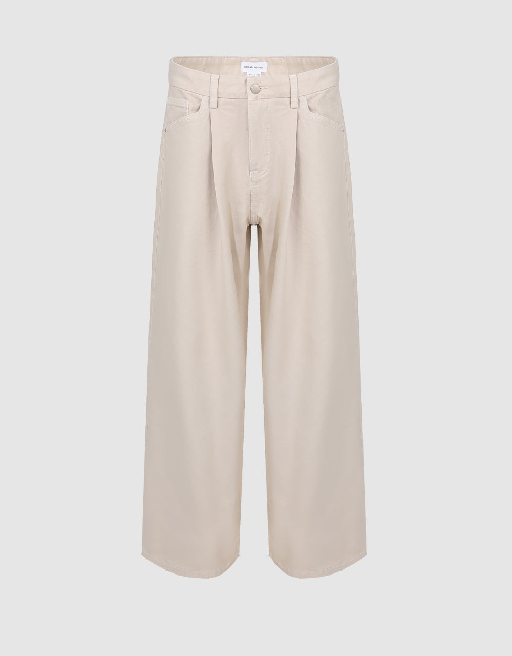 Front Pockets Straight Jeans