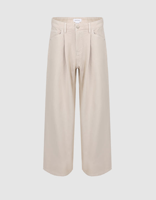 Front Pockets Straight Jeans