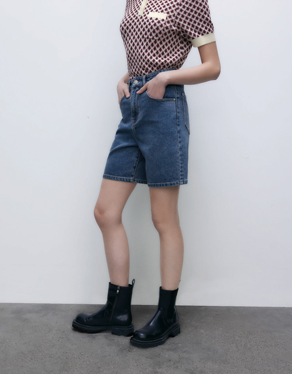 Regular Denim Shorts