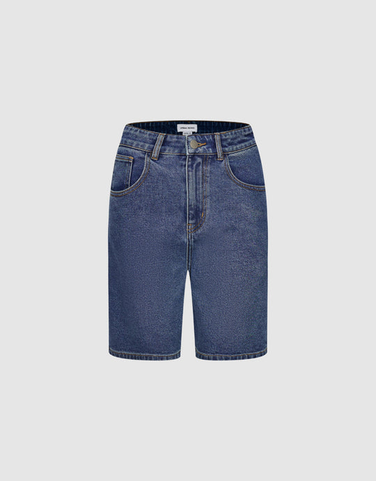 Regular Denim Shorts