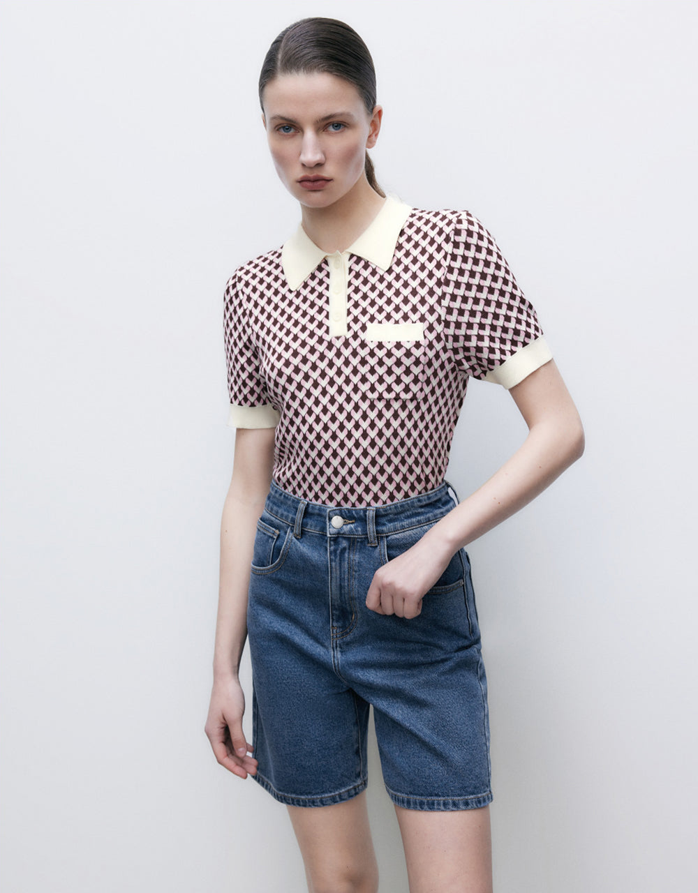 Regular Denim Shorts