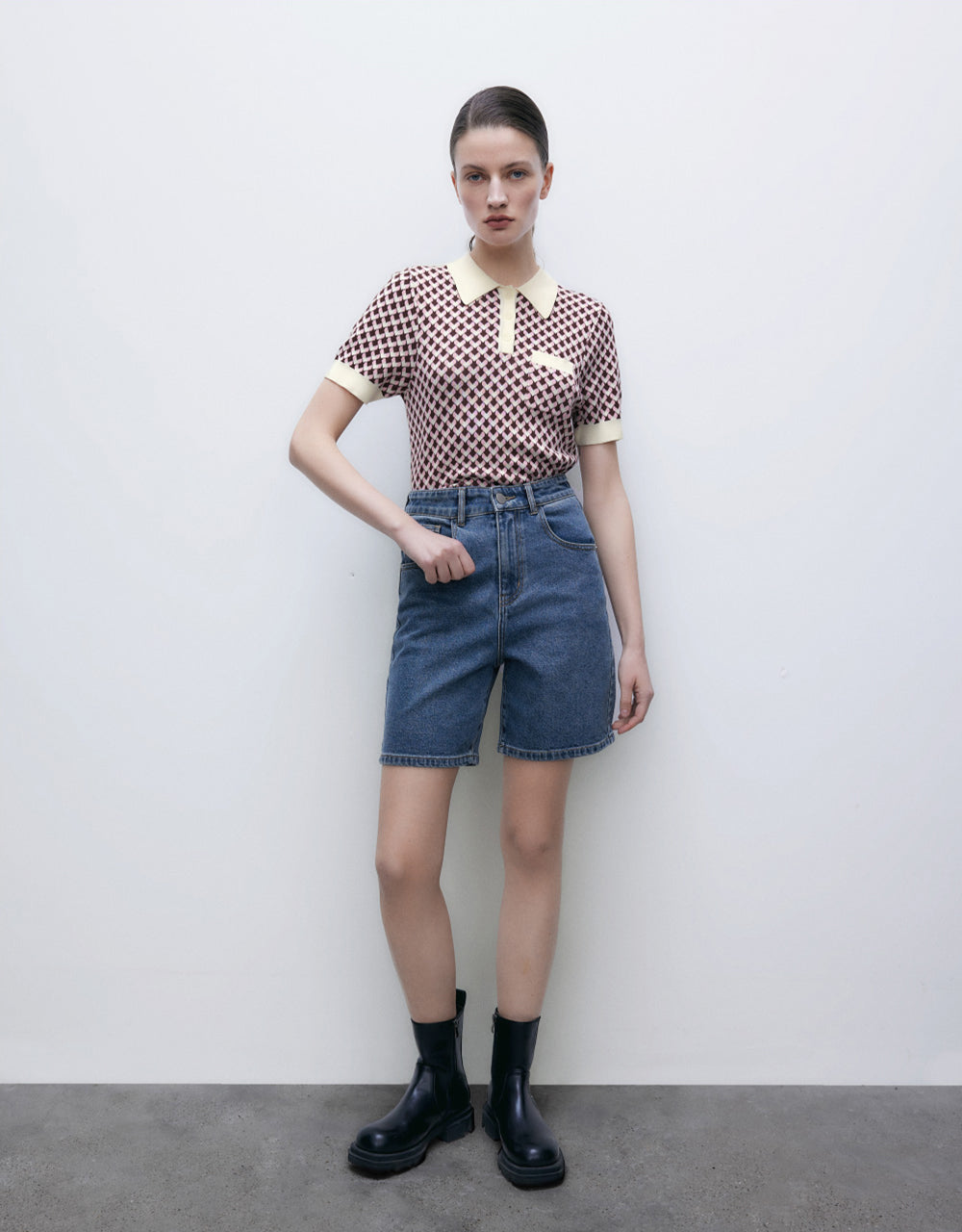 Regular Denim Shorts