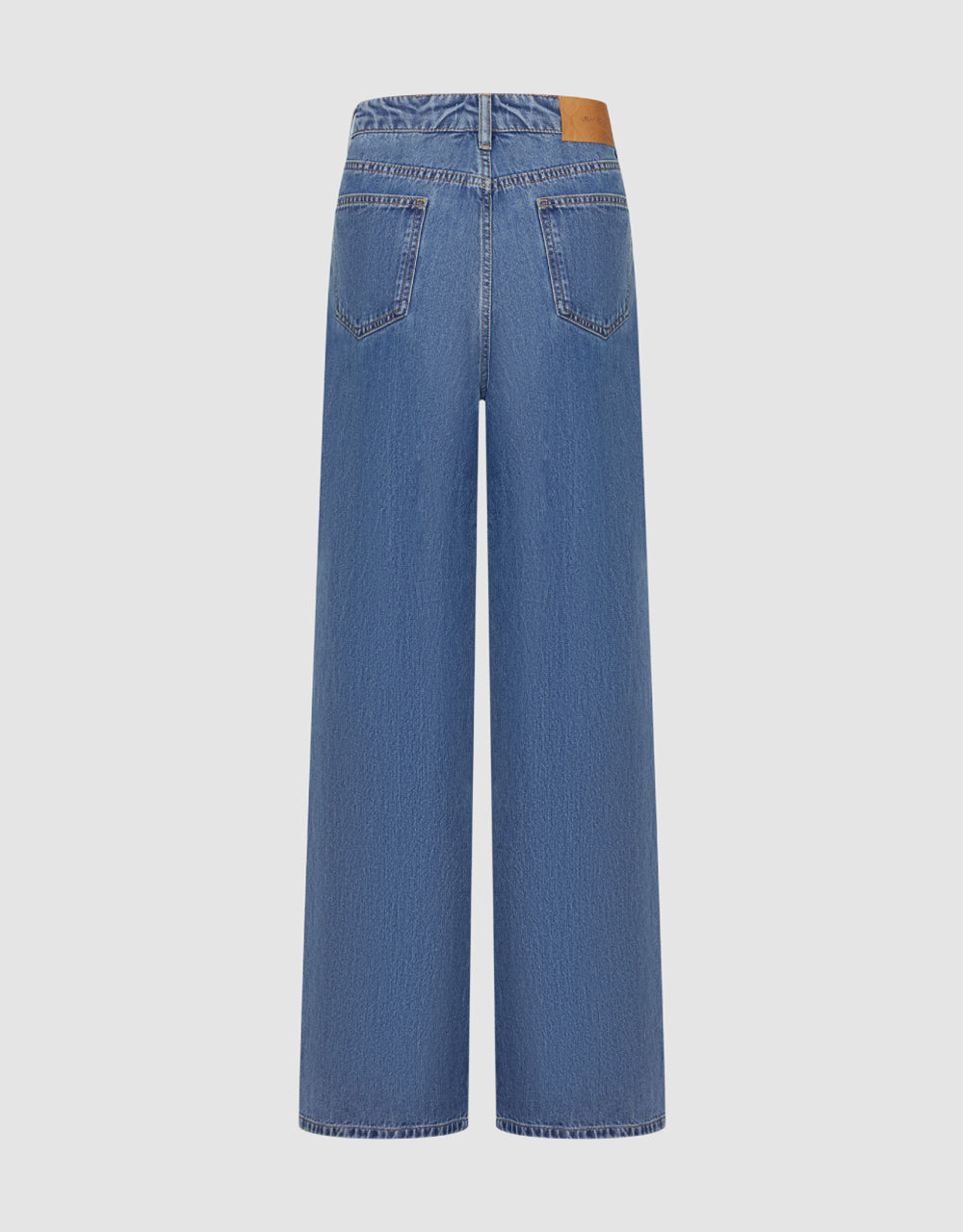 Mid-Waist Loose Jeans