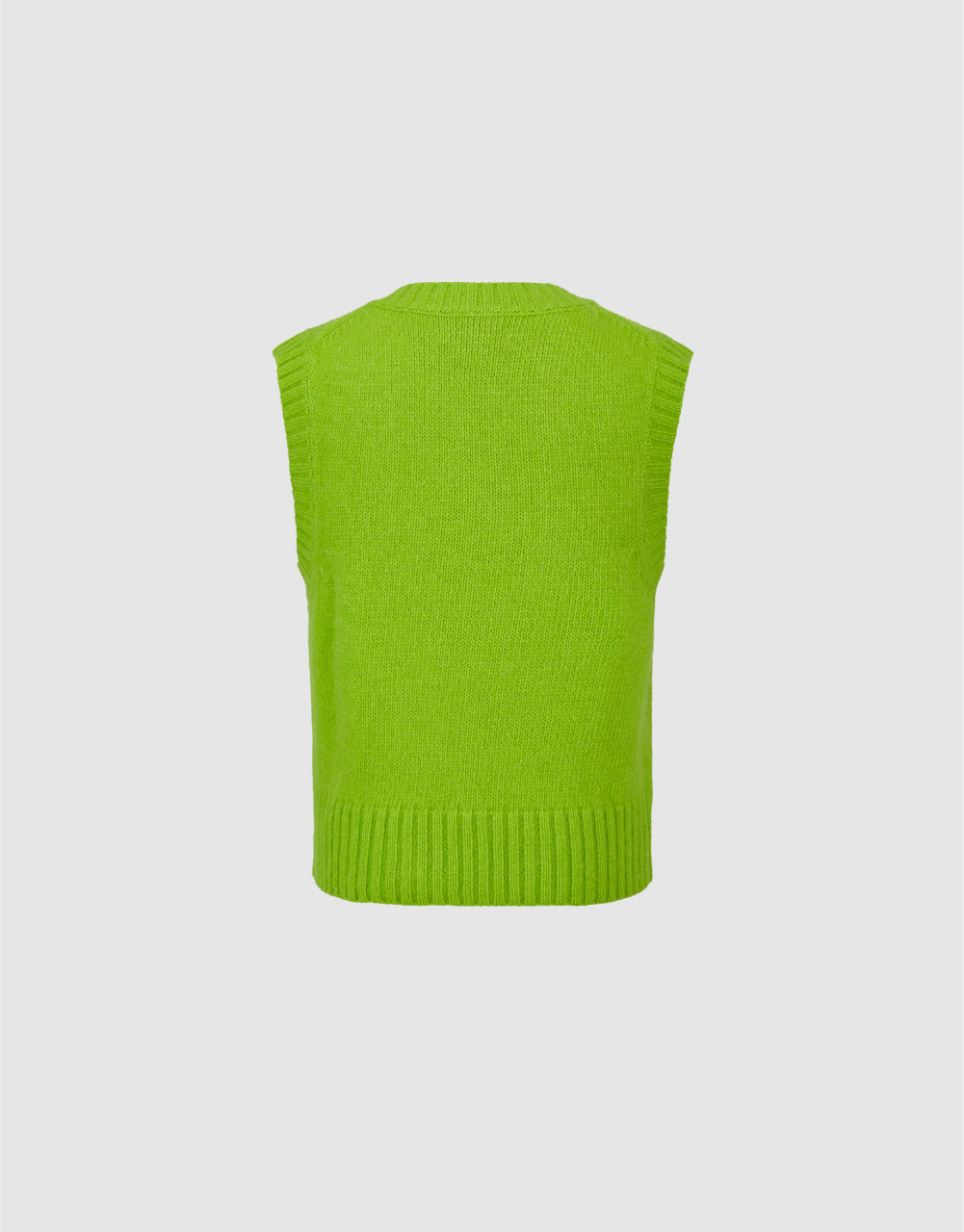 Fluffy Knit Vest