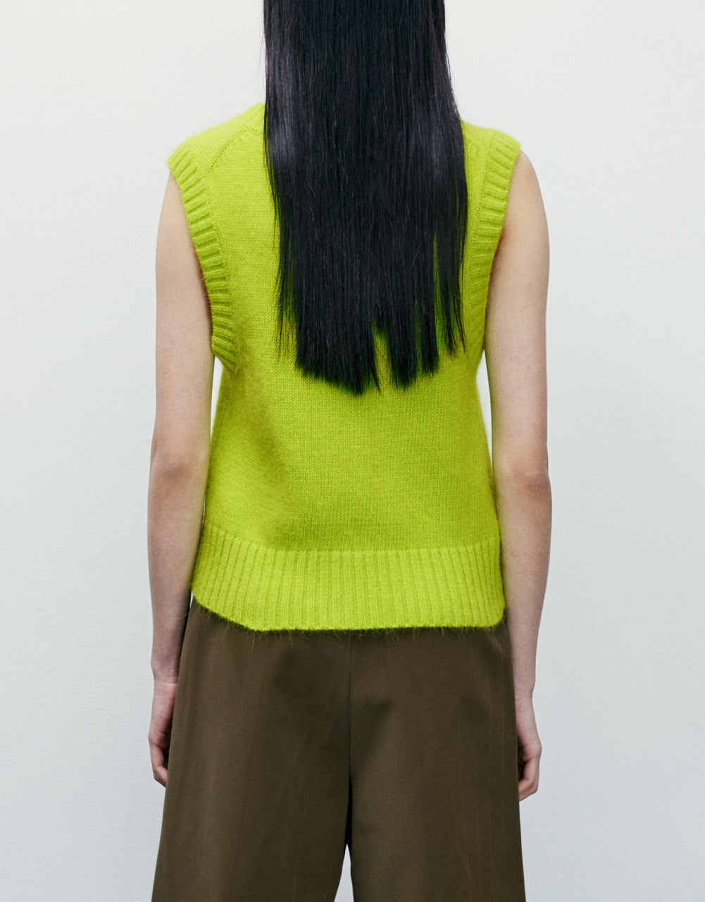 Fluffy Knit Vest