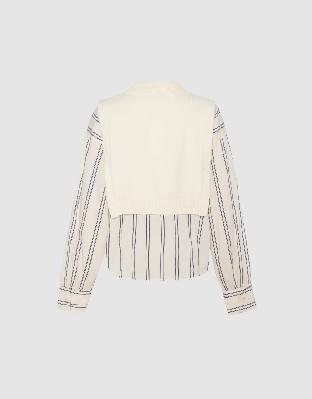 Combination Knit-Tshirt