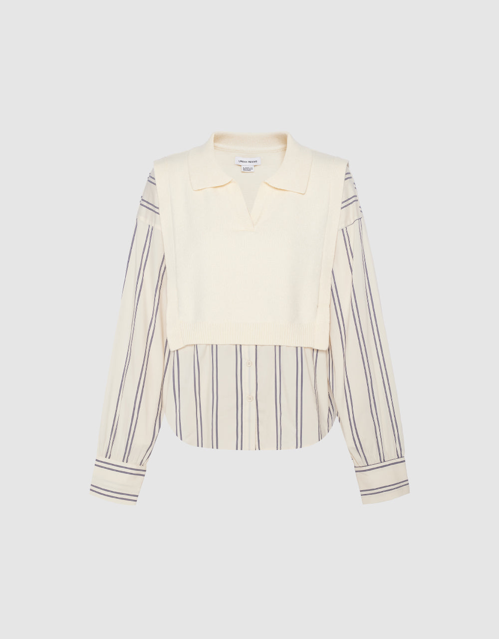 Combination Knit-Tshirt
