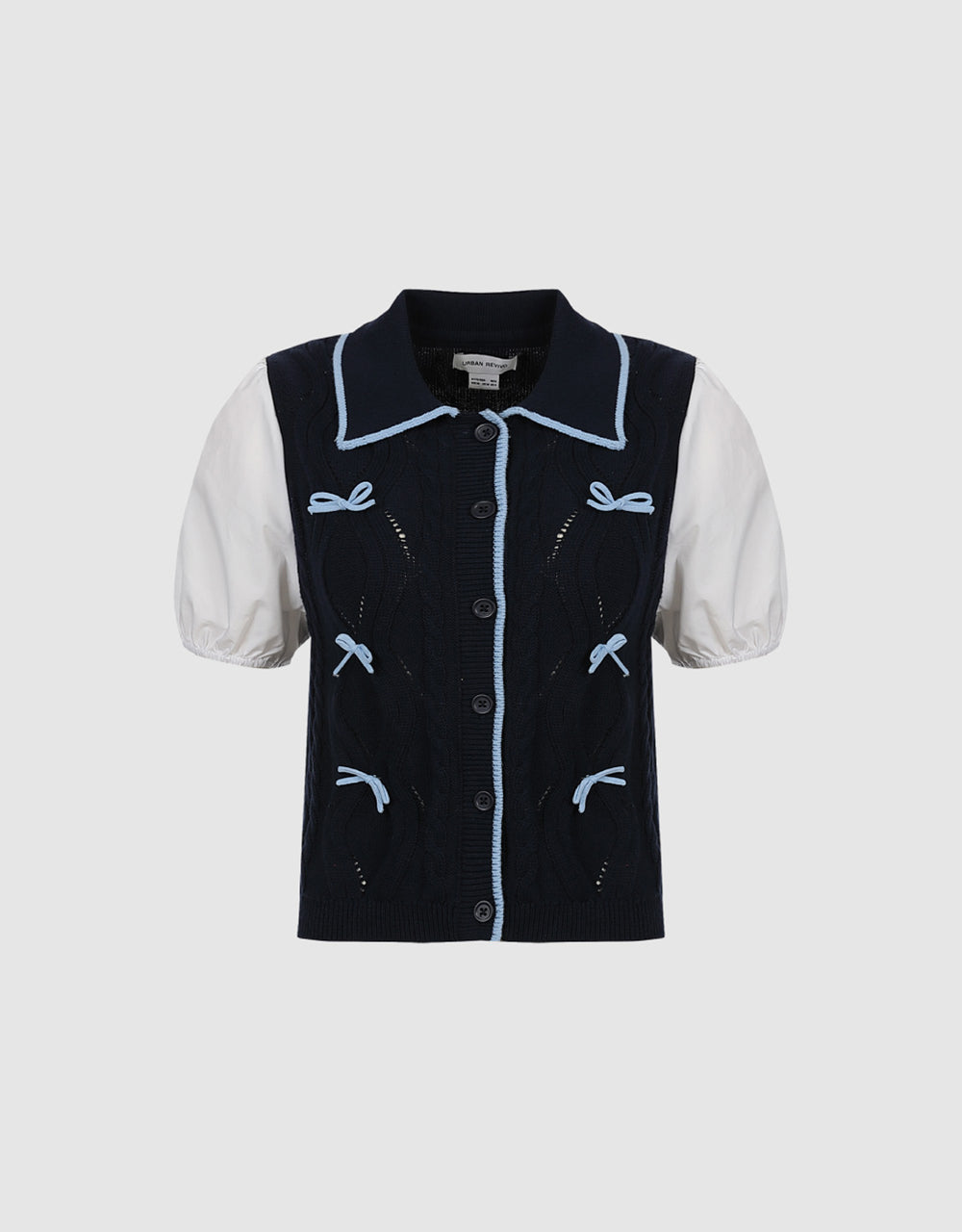 Standard Sleeve Polo Knitted T-Shirt