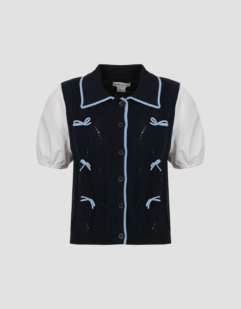 Standard Sleeve Polo Knitted T-Shirt