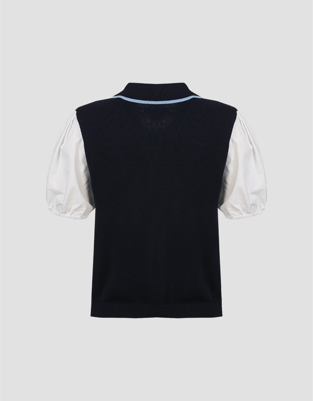 Standard Sleeve Polo Knitted T-Shirt
