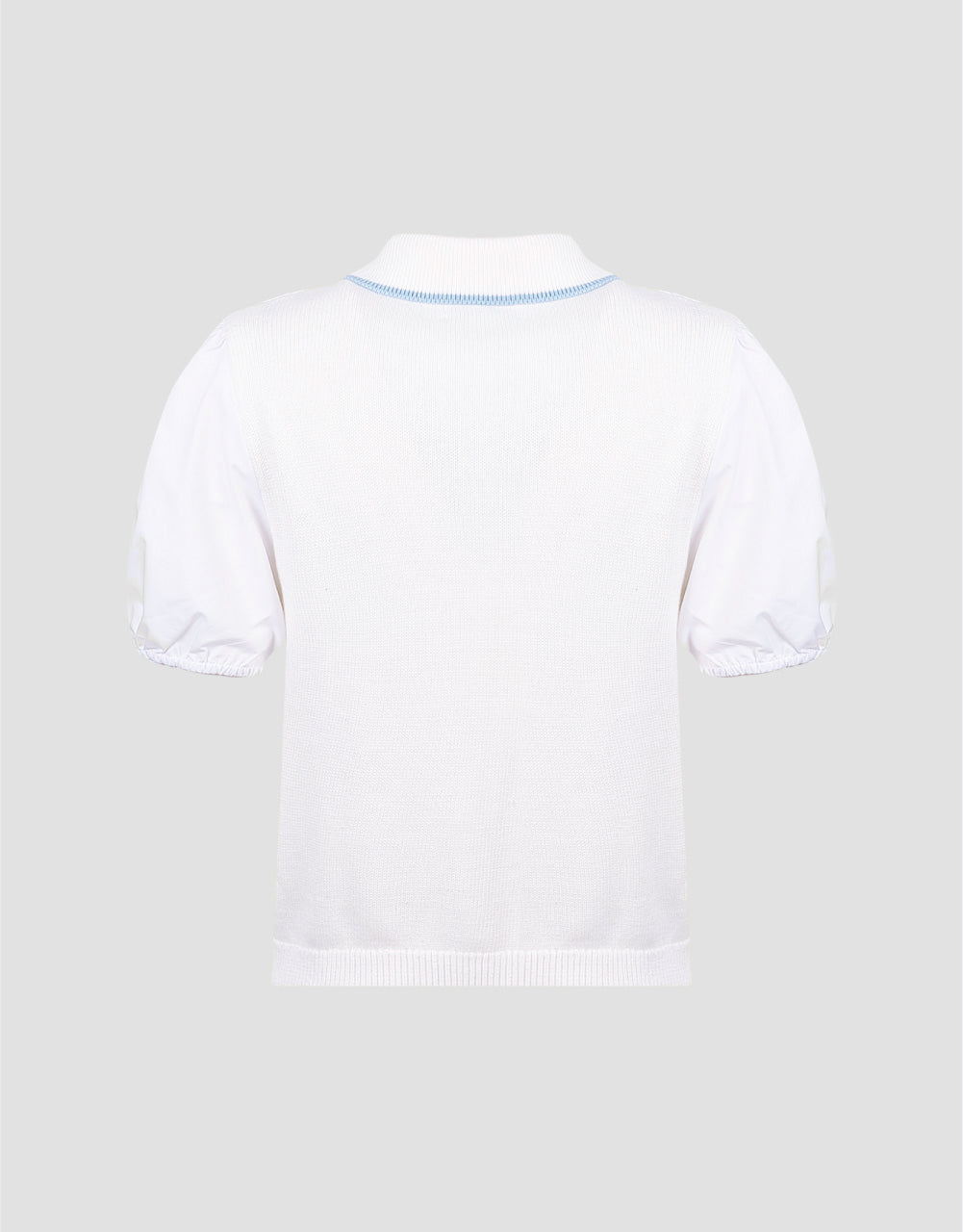 Standard Sleeve Polo Knitted T-Shirt