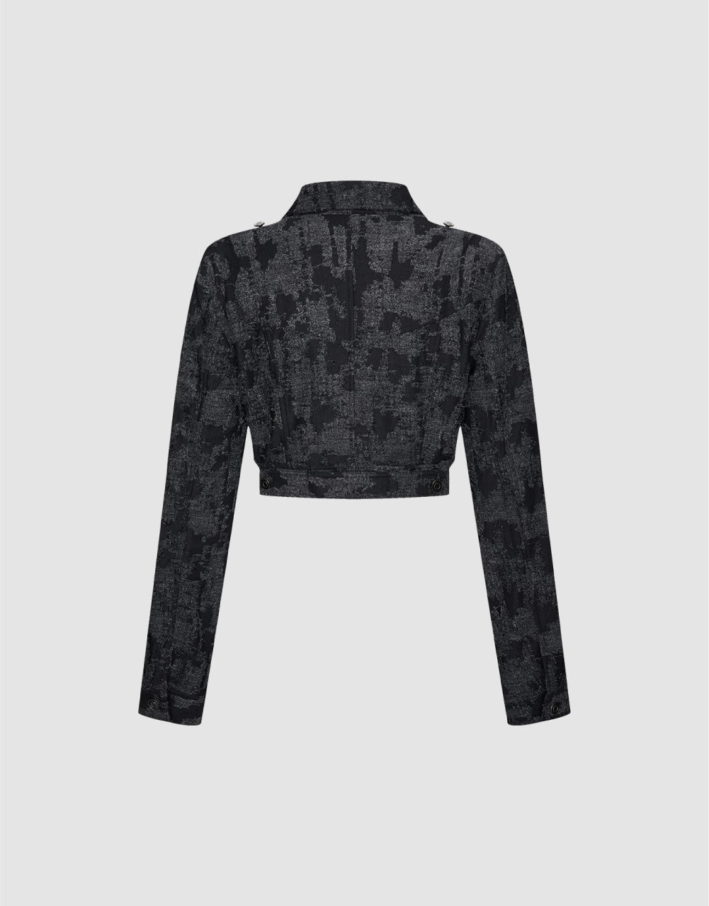 Textured Drop Shoulder Jacket
