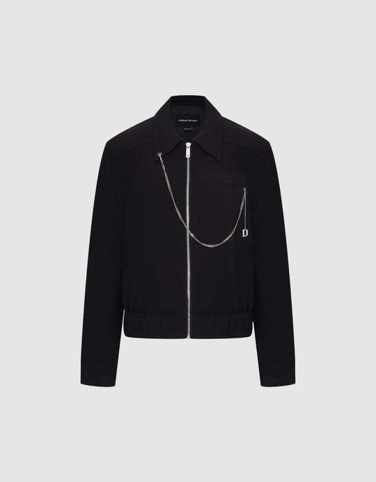 Chain Detail Jacket