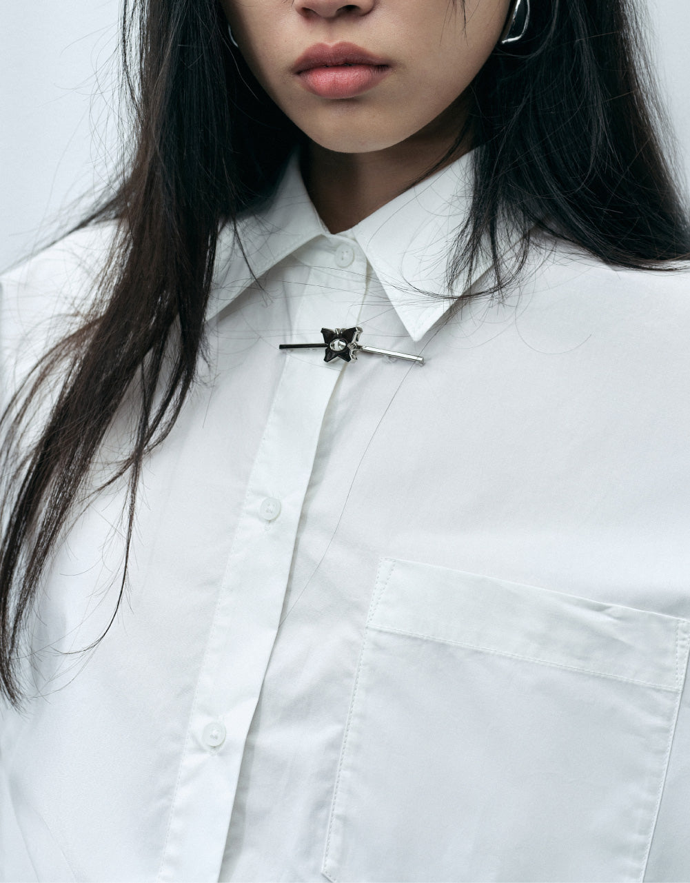 Pin Detail Shirt