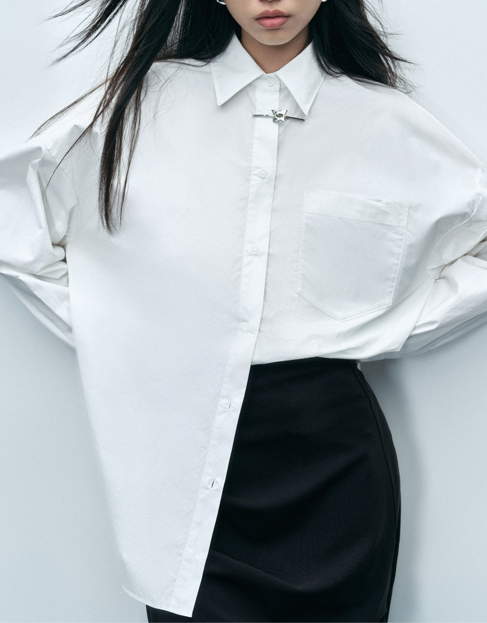 Pin Detail Shirt