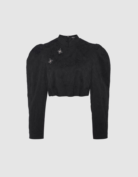 Butterfly Buckle Overhead Shirt