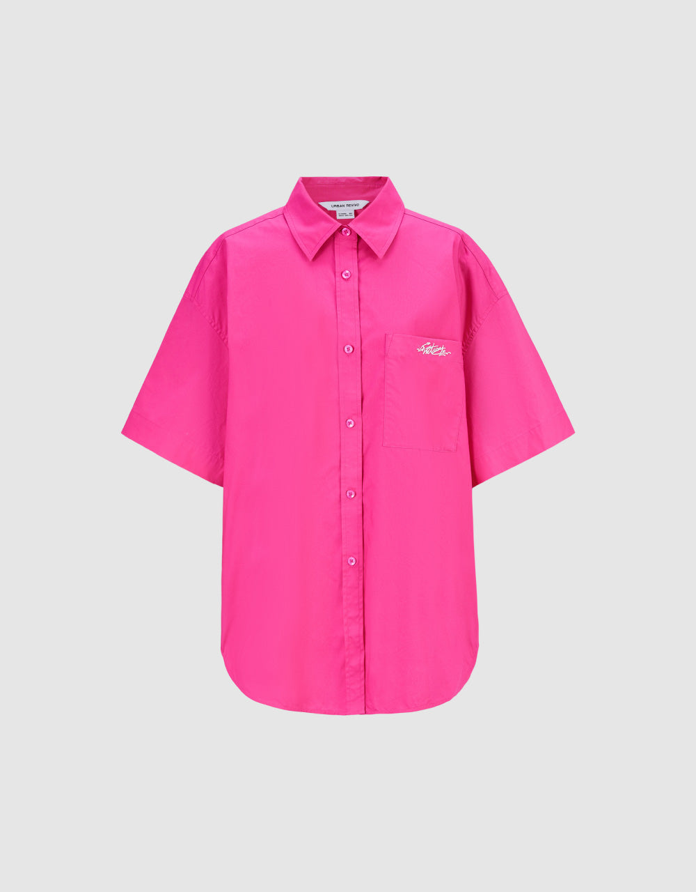 Pocket Detail Drop Shoulder Shirt