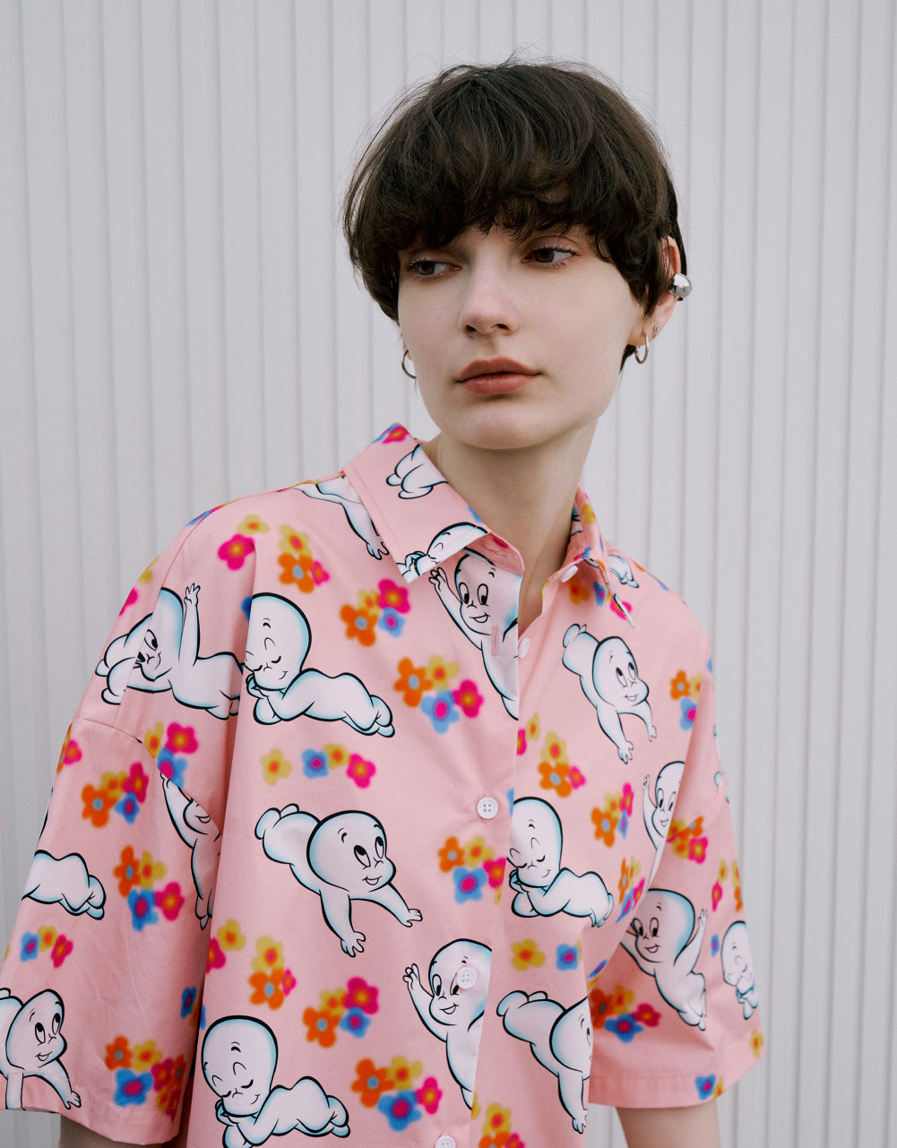 Printed Straight Shirt