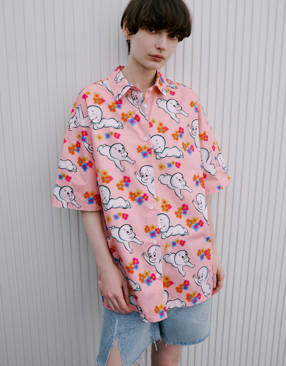 Printed Straight Shirt