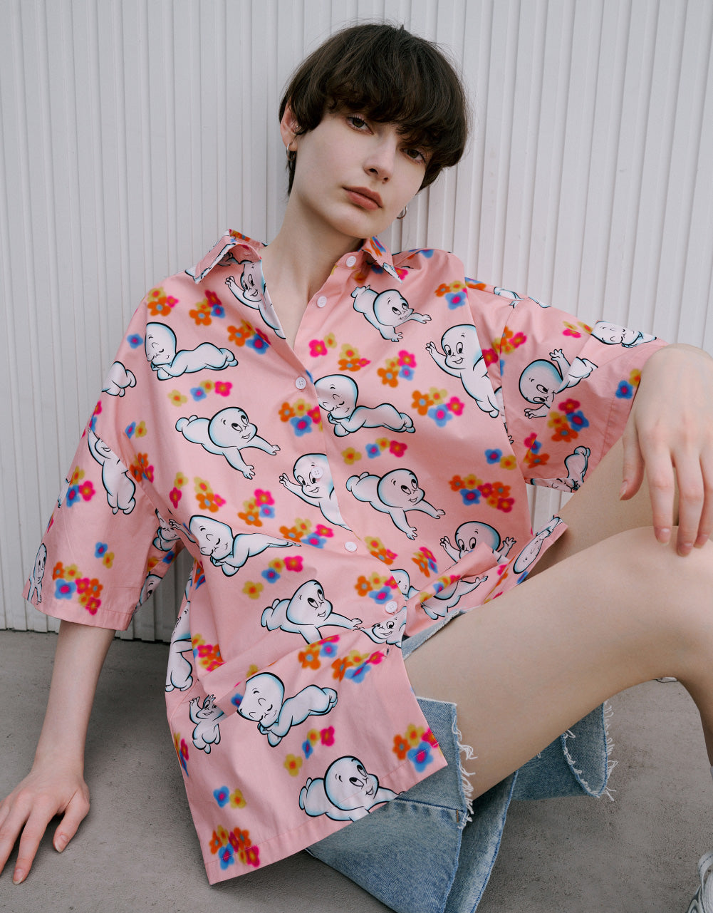 Printed Straight Shirt