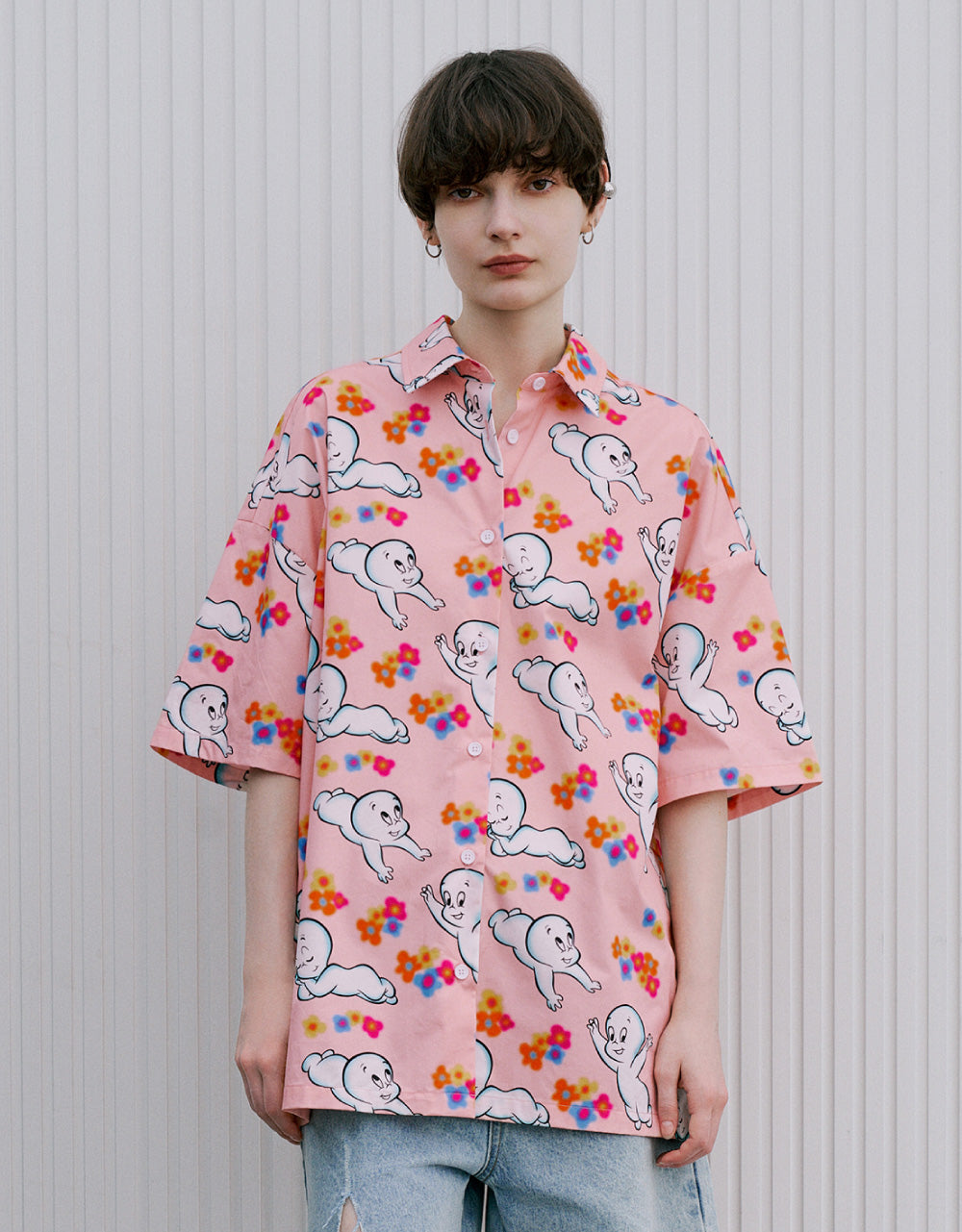 Printed Straight Shirt