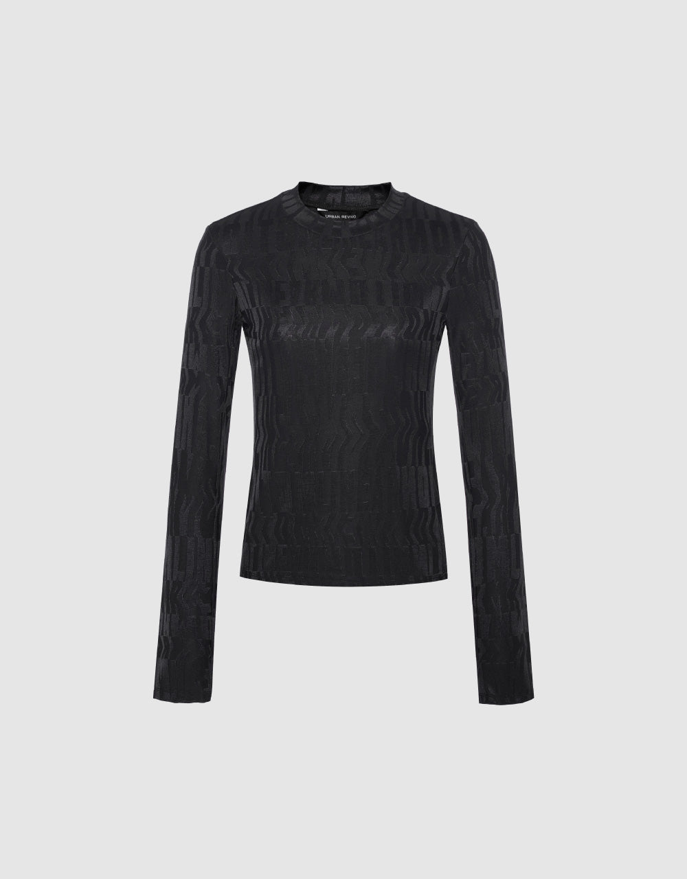 Skinny Fit Knit T-Shirt
